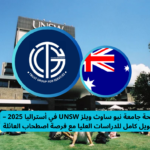 Read more about the article منحة جامعة نيو ساوث ويلز UNSW في أستراليا 2025 – تمويل كامل للدراسات العليا مع فرصة اصطحاب العائلة